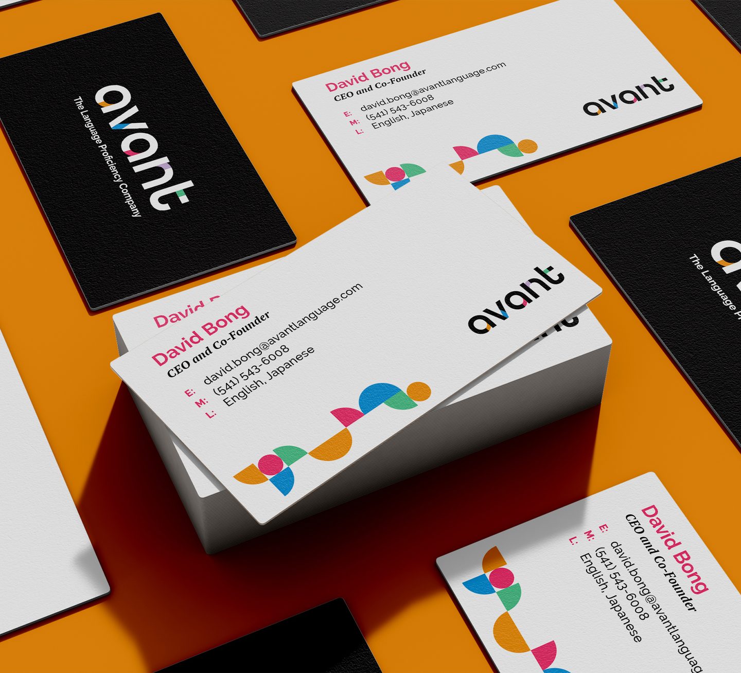 avant business cards