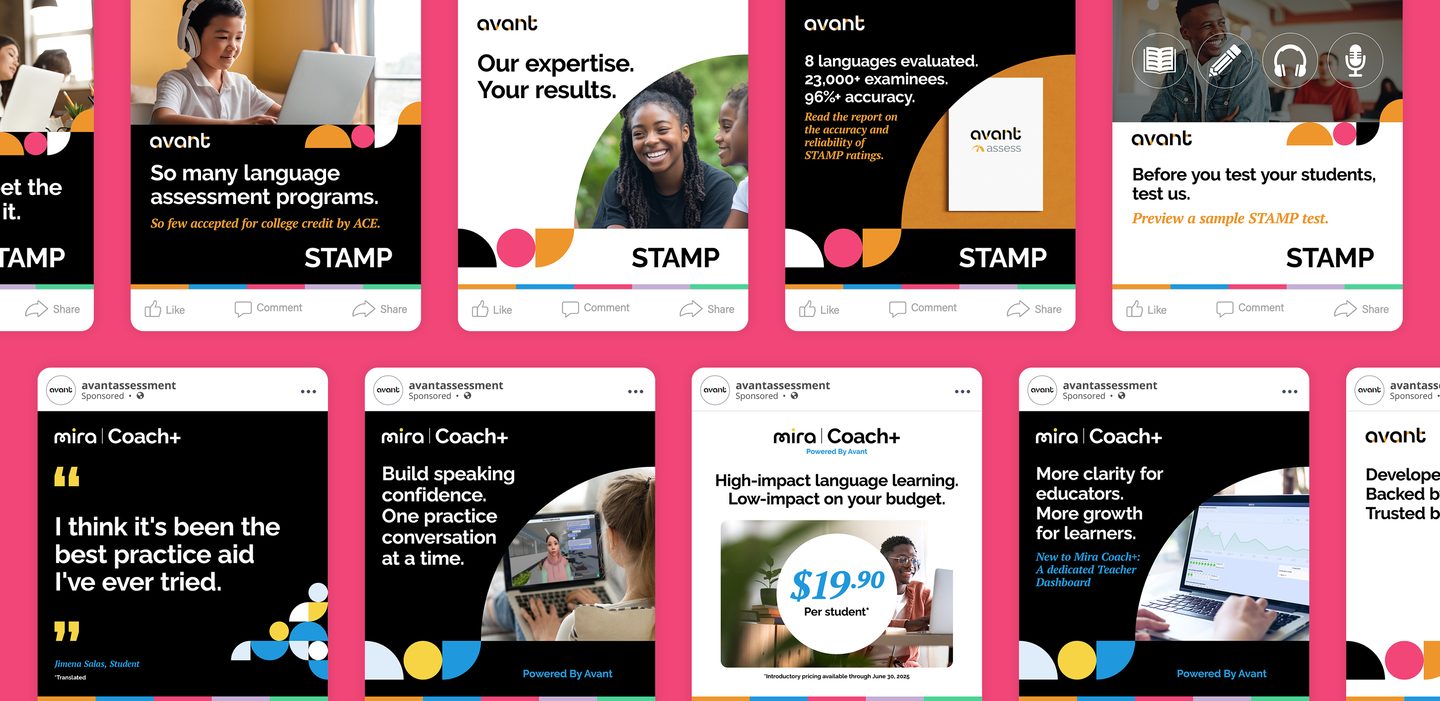 Avant paid social media case study